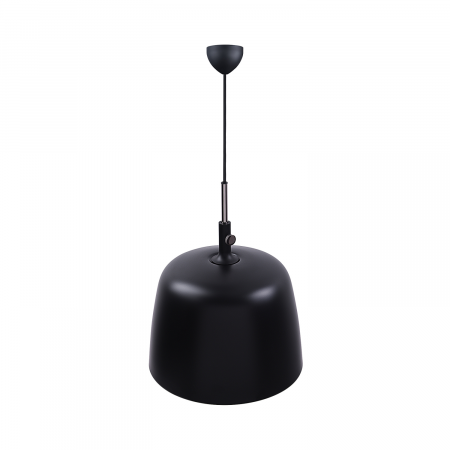 Nordlux Norbi 30 klassische Pendelleuchte Schwarz E27 minimalistisches Design